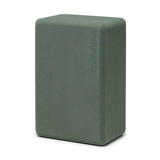 Yoga block made from recycled foam 