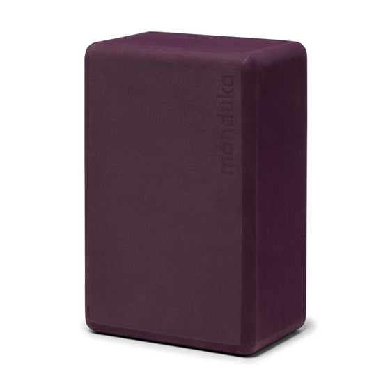 Yoga block made from recycled foam 