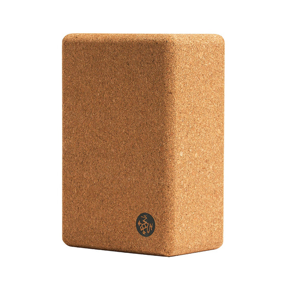 Cork yoga block