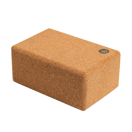 Cork yoga block