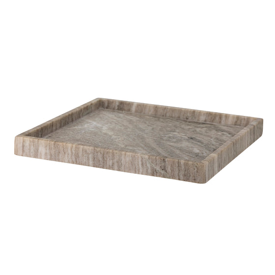 Brown marble tray