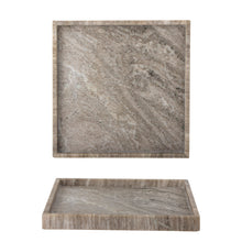  Brown marble tray