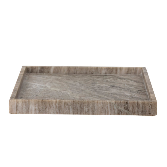 Brown marble tray