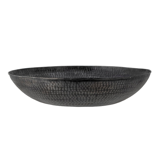 Foot bath bowl made of high-quality black metal