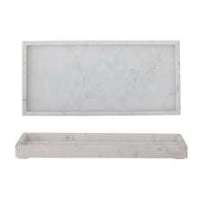  White marble tray