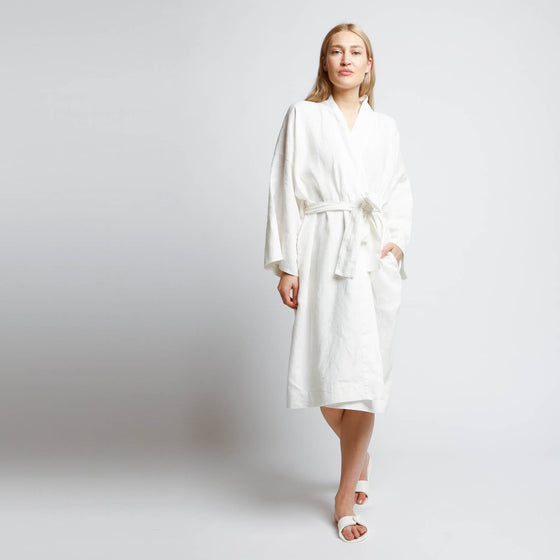  Kimono made of pure Linen